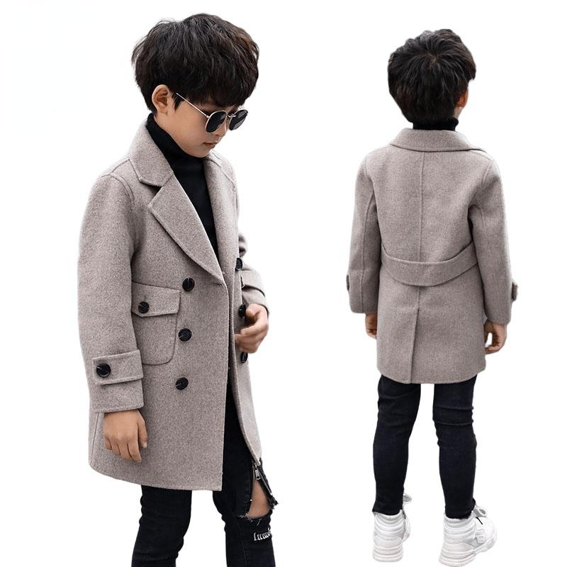 Jackets Children Boys Coats Outerwear Winter Child Woolen Long Trench Teenagers Warm Clothes Kids Outfits For 4 8 10 12 16 Years, Blue;gray
Jackets Children Boys Coats Outerwear Winter Child Woolen Long Trench Teenagers Warm Clothes Kids Outfits For 4 8 10 12 16 Years, Blue;gray