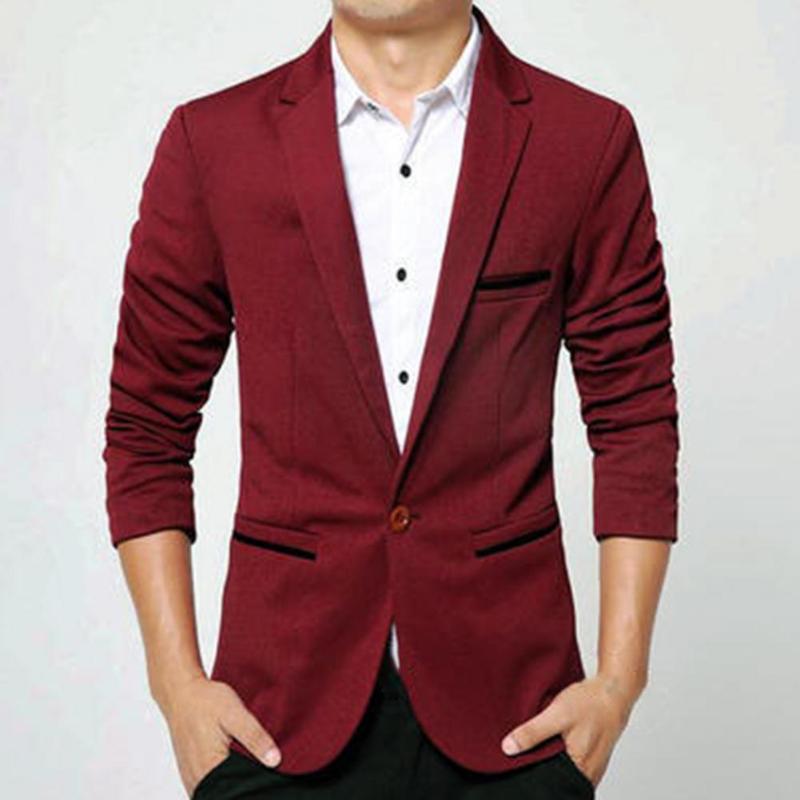 Men's Suits & Blazers Great Suit Jacket Pockets Casual Turn-down Collar Man Fomal Coat, White;black
Men's Suits & Blazers Great Suit Jacket Pockets Casual Turn-down Collar Man Fomal Coat, White;black
