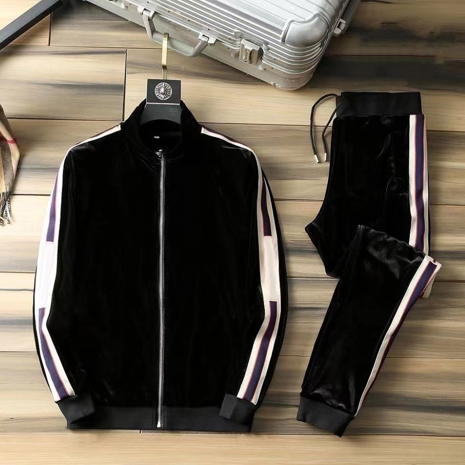 mens Luxury Tracksuit Gold velvet leisure suit Sweatsuits suit Long sleeve Pocket Running Casual Man Clothes -5XL
mens Luxury Tracksuit Gold velvet leisure suit Sweatsuits suit Long sleeve Pocket Running Casual Man Clothes -5XL