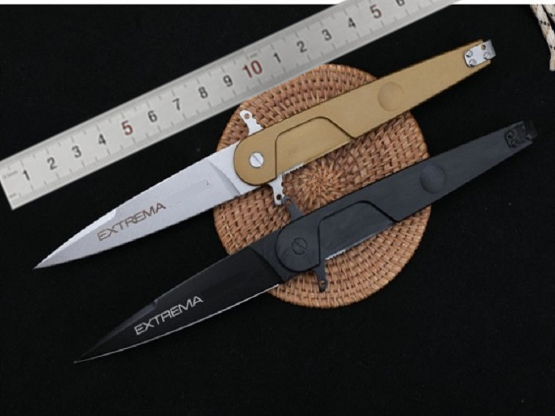 Extrema Force Ratio BD4 Tactical Folding Knife N69 Blade Aluminum Handle Outdoor Camping Hunting Survival Pocket Utility EDC Tools Rescue Knives
Extrema Force Ratio BD4 Tactical Folding Knife N69 Blade Aluminum Handle Outdoor Camping Hunting Survival Pocket Utility EDC Tools Rescue Knives