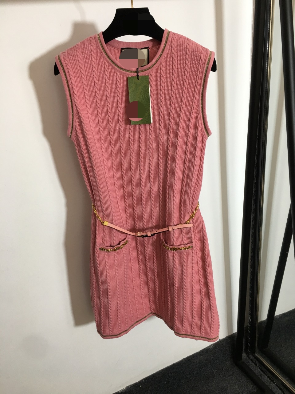 721 2021 Runway Dress Spring Summer Dress Brand Same Style Dress Empire Sleeveless Crew Neck Panelled High Quality AS, Black
721 2021 Runway Dress Spring Summer Dress Brand Same Style Dress Empire Sleeveless Crew Neck Panelled High Quality AS, Black