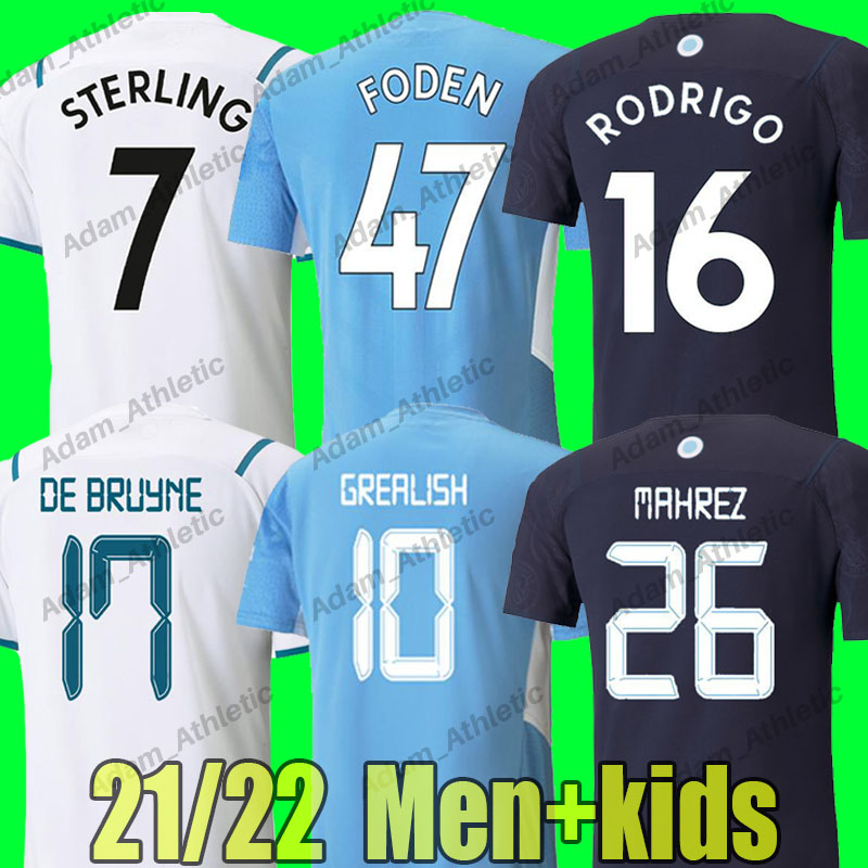 MAHREZ GREALISH soccer jerseys palyer version 2021/22 Citizens FODEN STERLING DE BRUYNE football shirts BERNARDO G.JESUS RODRIGO jersey FERRAN GUNDOGAN men kids kit, 21-22 home+ucl
MAHREZ GREALISH soccer jerseys palyer version 2021/22 Citizens FODEN STERLING DE BRUYNE football shirts BERNARDO G.JESUS RODRIGO jersey FERRAN GUNDOGAN men kids kit, 21-22 home+ucl