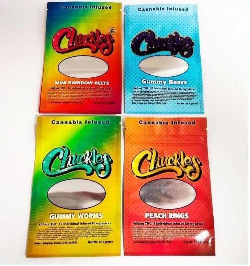 Chuckles Flavor Bag Herb Flower Zipper Dry Tobacco Retail Package Packaging North America dfg
Chuckles Flavor Bag Herb Flower Zipper Dry Tobacco Retail Package Packaging North America dfg