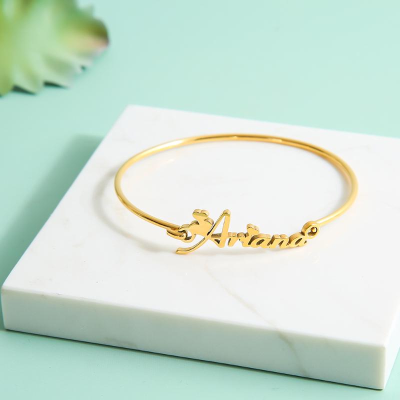 Bangle Selling Diy Stainless Steel Name Customized Bracelet, Creative Text And Number Bracelet For Women
Bangle Selling Diy Stainless Steel Name Customized Bracelet, Creative Text And Number Bracelet For Women
