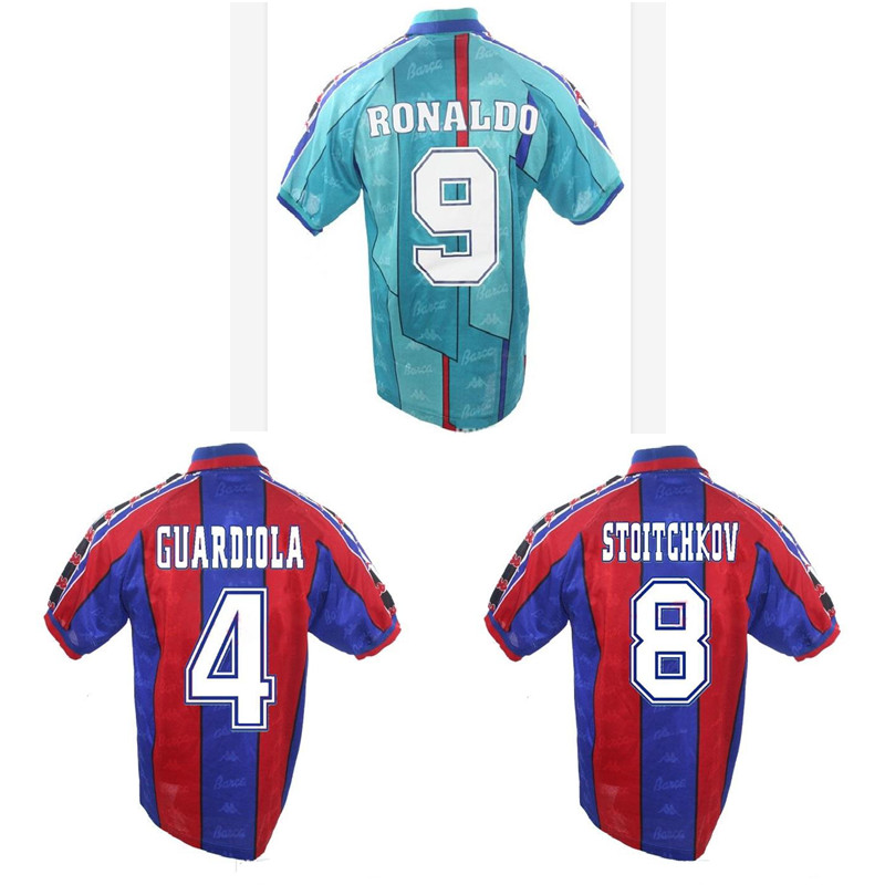 Top 96 97 Ronaldo Retro soccer jerseys barcelonas GUARDIOLA football shirt 1996 1997 STOICHKOV Classic Vintage jersey Classic maillot de foot, Barcelona9697home
Top 96 97 Ronaldo Retro soccer jerseys barcelonas GUARDIOLA football shirt 1996 1997 STOICHKOV Classic Vintage jersey Classic maillot de foot, Barcelona9697home