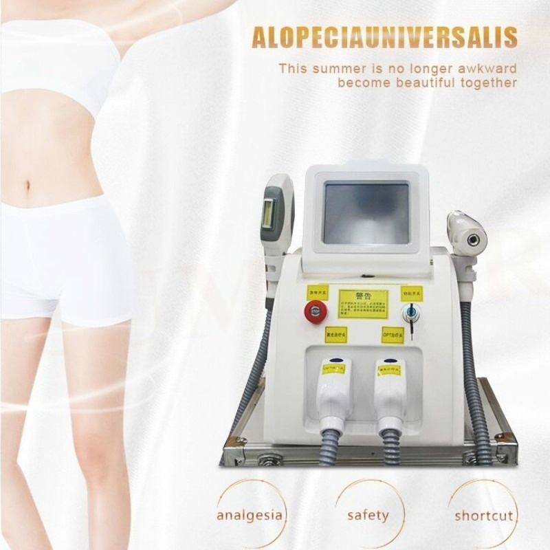 Newest Multifunction Laser Beauty Machine HR IPL ND YAG Permanent Hair Removal with 2 handles q switch Laser Tattoo Removal Freeshipping
Newest Multifunction Laser Beauty Machine HR IPL ND YAG Permanent Hair Removal with 2 handles q switch Laser Tattoo Removal Freeshipping