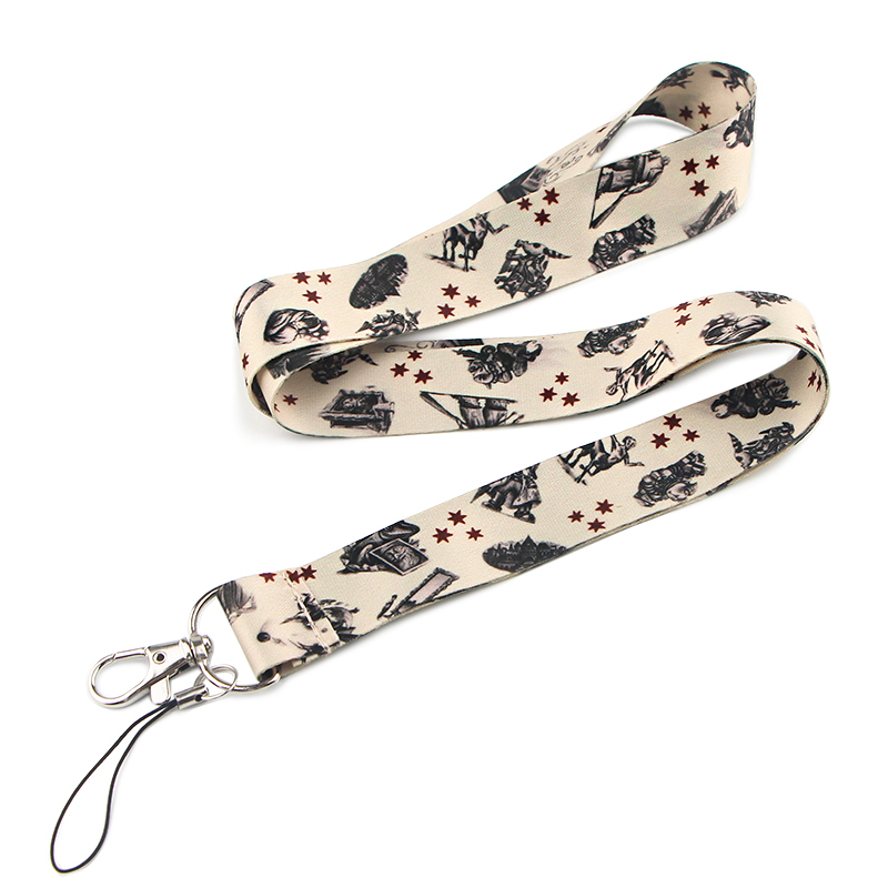 10pcs/lot J1576 Cartoon Magical School of Witchcraft and Wizardry Movie Keychain Mobile Phone Badge Holder Key Strap Lanyard 210409