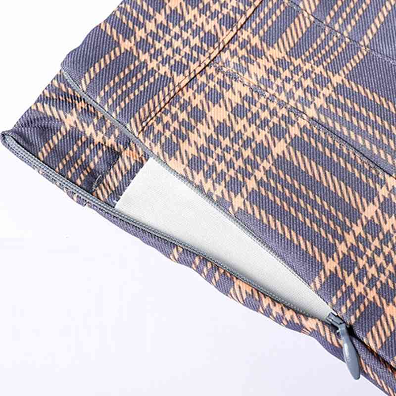 Pleated Skirt Summer Sexy High Waist Cute Girls School Mini Faldas Fashionable Women Plaid s Plus Size y2k XS-2XL 210619