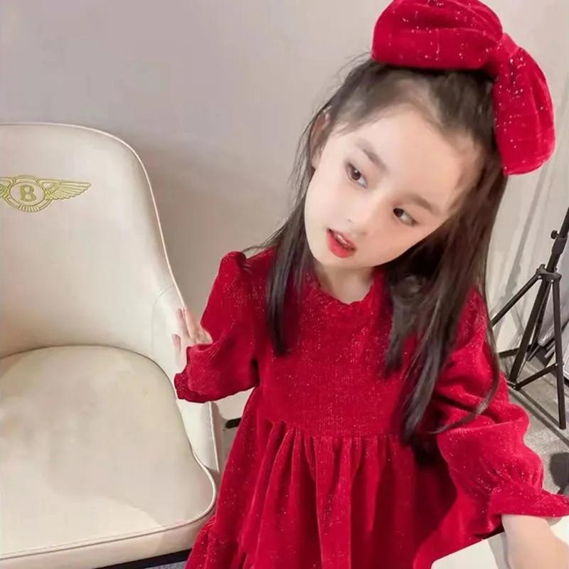 Girl's Dresses Winter Dress For Girls Red Long Sleeve Thick Fleece Girl Kid's 2022 Christmas Party Toddler Clothing 12 8, Red;yellow
Girl's Dresses Winter Dress For Girls Red Long Sleeve Thick Fleece Girl Kid's 2022 Christmas Party Toddler Clothing 12 8, Red;yellow