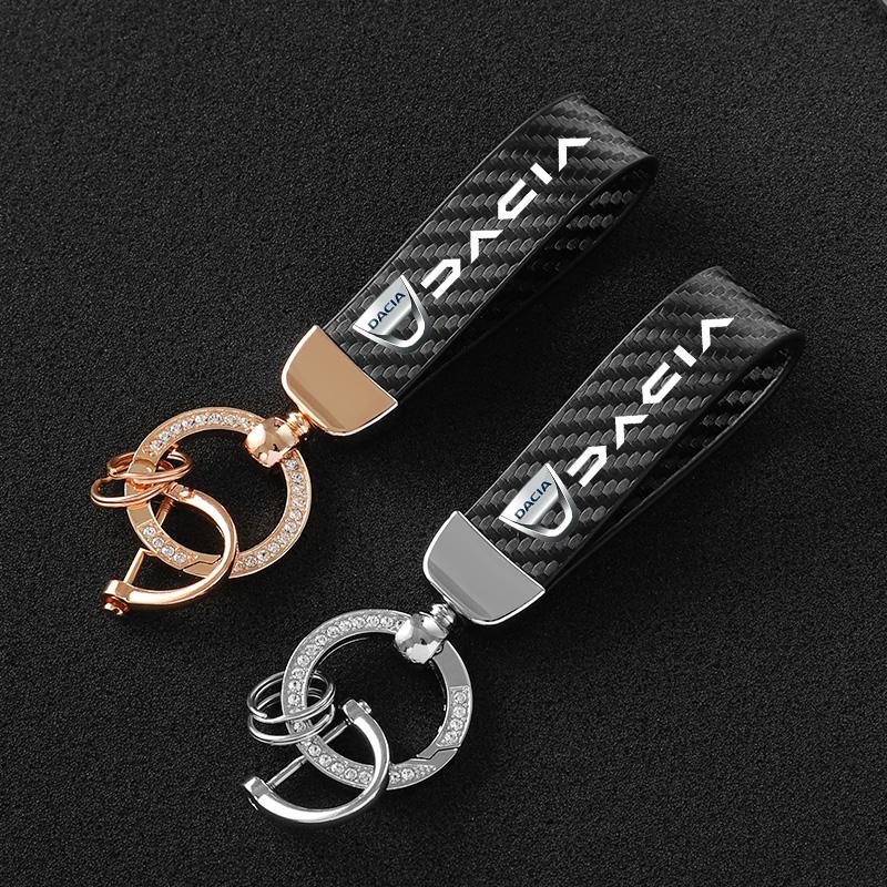 Keychains Carbon Fiber Leather Car Keychain With Diamond Custom Emblem Luxury Key Ring For Dacia Lodgy 2 Mcv Sandero Duster Logan Stepway
Keychains Carbon Fiber Leather Car Keychain With Diamond Custom Emblem Luxury Key Ring For Dacia Lodgy 2 Mcv Sandero Duster Logan Stepway