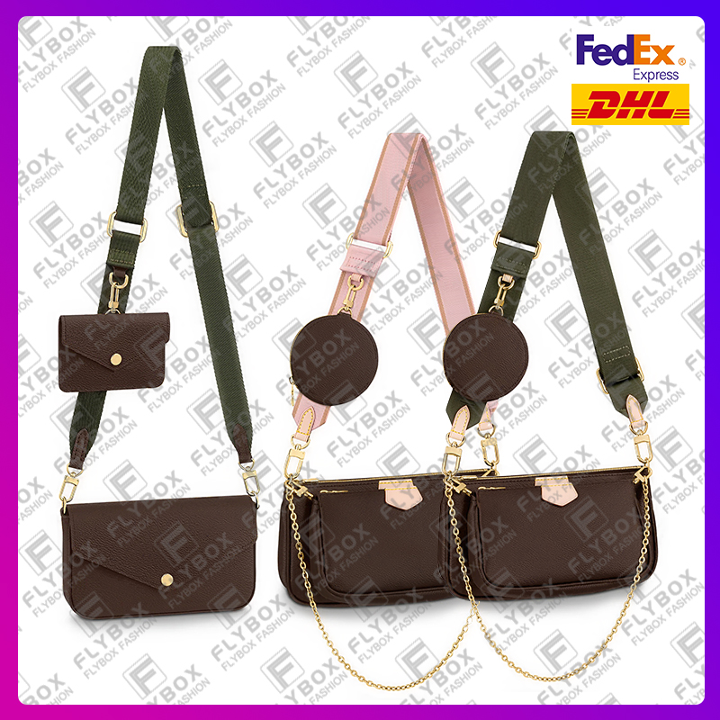 Woman Designer Luxury Fashion MULTI POCHETTE ACCESSORIES Bag Shoulder Bags Crossbody High Quality TOP 5A M44813 M44840 M80091 FELICIE STRAP
Woman Designer Luxury Fashion MULTI POCHETTE ACCESSORIES Bag Shoulder Bags Crossbody High Quality TOP 5A M44813 M44840 M80091 FELICIE STRAP