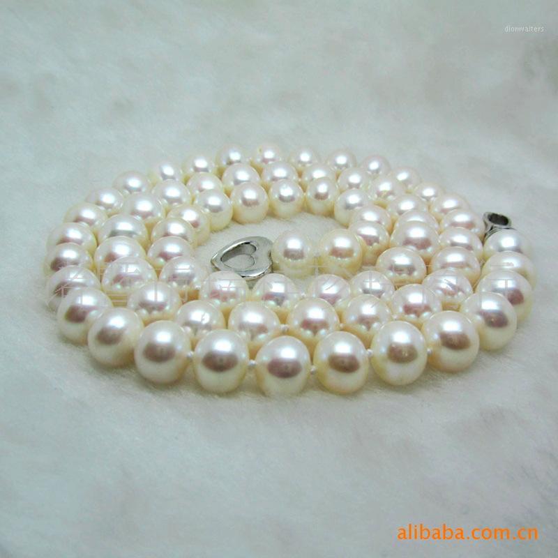 Chains Artificial Farming Real Pearl Necklace Freshwater 9-10mmaaa Flawless Chain Jewelry For Women
Chains Artificial Farming Real Pearl Necklace Freshwater 9-10mmaaa Flawless Chain Jewelry For Women