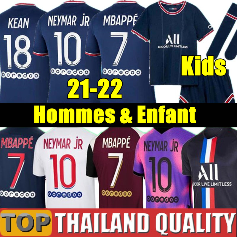 21 22 MBAPPE KEAN ICARDI DI MARIA soccer jerseys 2021 KIMPEMBE football shirt set 2022 MARQUINHOS VERRATTI DRAXLER fourth Men Kids kit uniform, 2020 away - kids
21 22 MBAPPE KEAN ICARDI DI MARIA soccer jerseys 2021 KIMPEMBE football shirt set 2022 MARQUINHOS VERRATTI DRAXLER fourth Men Kids kit uniform, 2020 away - kids