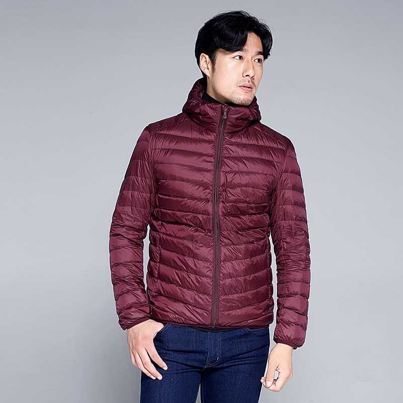 Bang Plus 11XL 10XL 9XL 8XL Down Coat Male Ultra Light Down Jacket Men Windbreaker Feather Lightweigt Hooded Winter Parka 210818