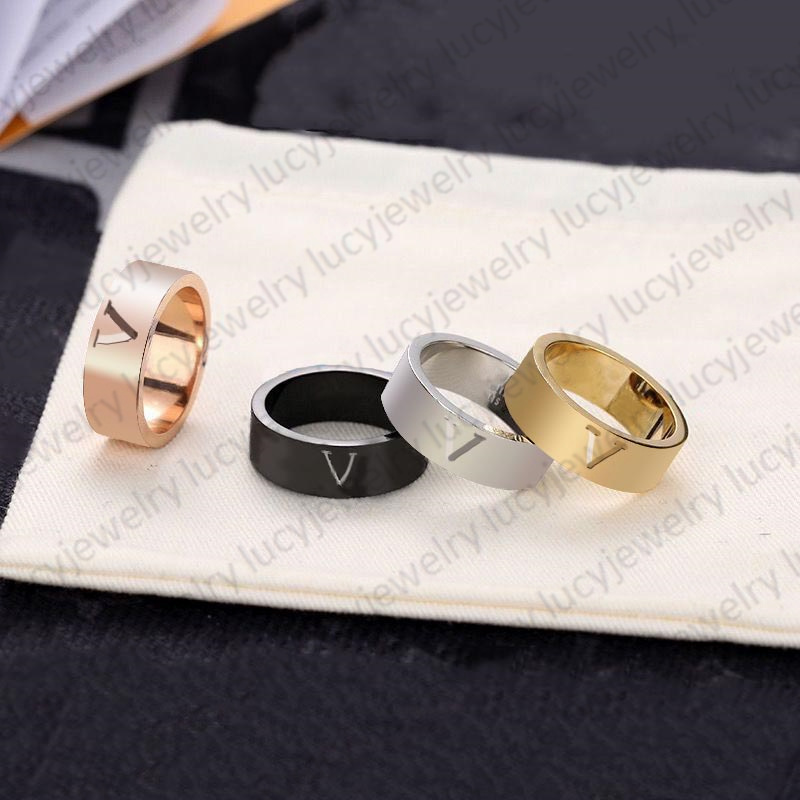 Fashion Ring Band Rings Personality Simplicity for Man Women Jewelry 4 Colors Gifts Temperament Trend Accessories
Fashion Ring Band Rings Personality Simplicity for Man Women Jewelry 4 Colors Gifts Temperament Trend Accessories