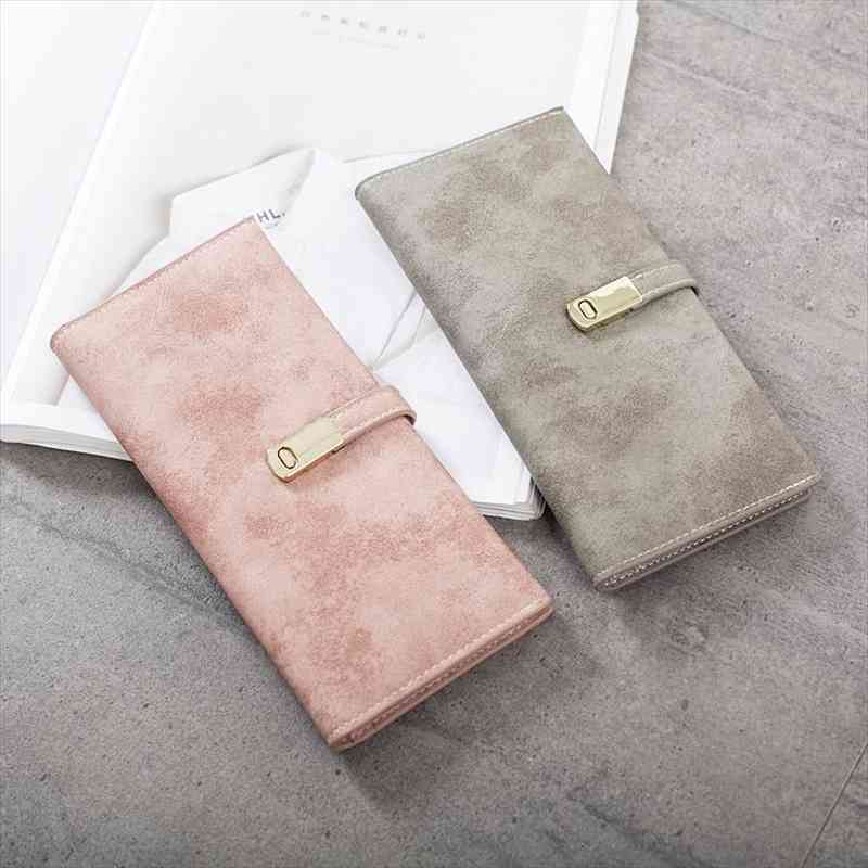 ultrathin sweet matte leather long wallet for women magnet hasp phone purses ladies cards holder fresh girls coin purse, Red;black
ultrathin sweet matte leather long wallet for women magnet hasp phone purses ladies cards holder fresh girls coin purse, Red;black