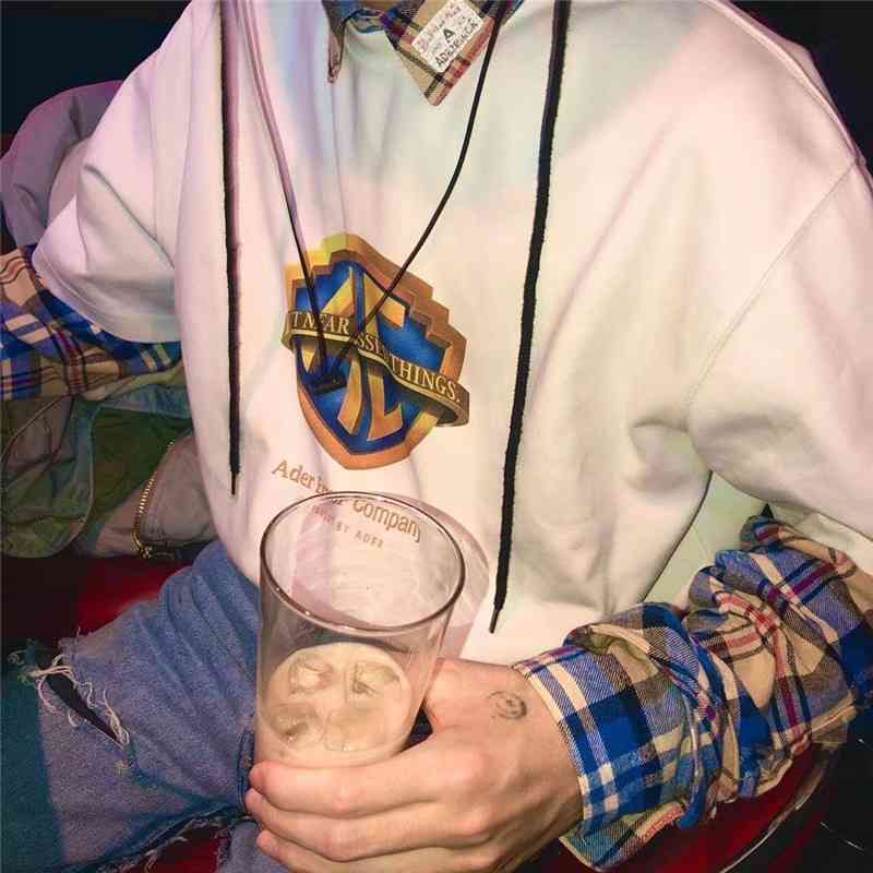 Thick Adererror Company Shirt Men Women Couples Tees Hip-hop Oversized Ader Error T-Shirt 210420