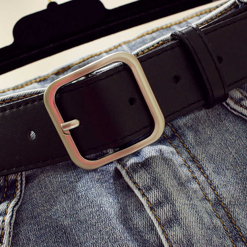 Fitaylor Summer Spring Women Solid Denim Skirt Casual High Waist A-line with Belt Slim Medium Length 210619