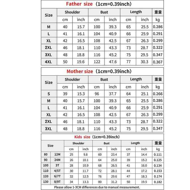 Family Christmas Sweaters Father Mother Daughter Son Matching Outfits Look Year Kids Hoodies Clothing Mommy And Me Clothes 211102