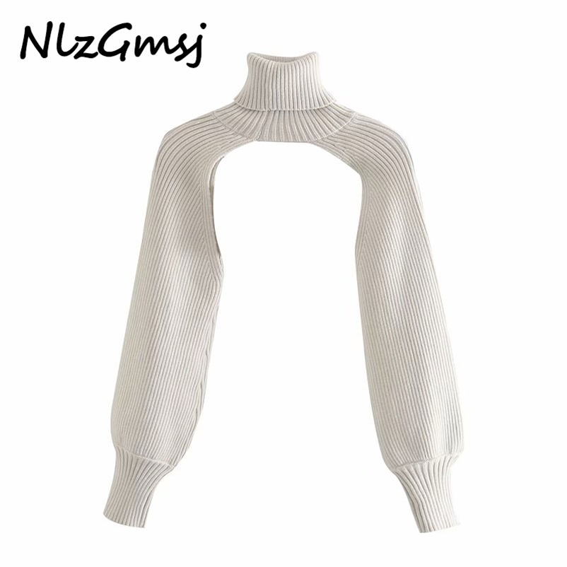Women Fashion Arm Warmers Knitted Sweater Vintage High Neck Long Sleeve Female Pullovers Chic Tops 210628, As picture
Women Fashion Arm Warmers Knitted Sweater Vintage High Neck Long Sleeve Female Pullovers Chic Tops 210628, As picture