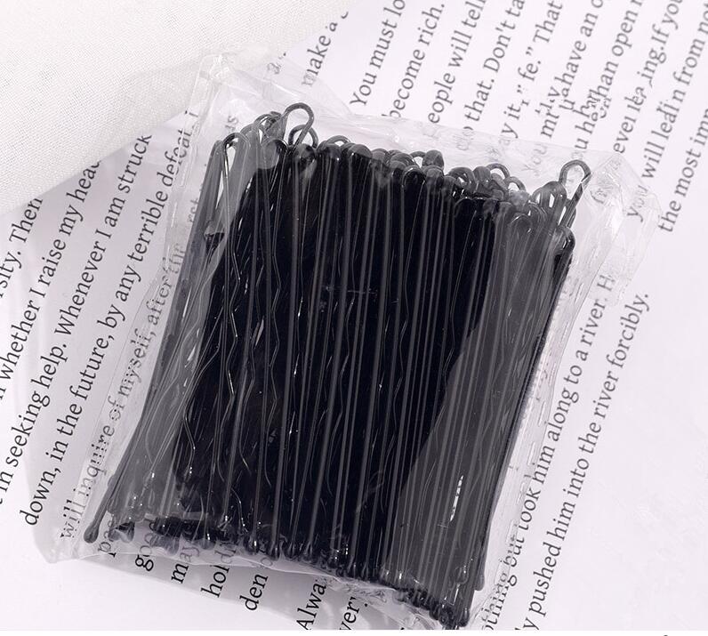Bobby Pins 500 Count Hairpin with Case for Girls Women Bun Thick Fine All Hair Types