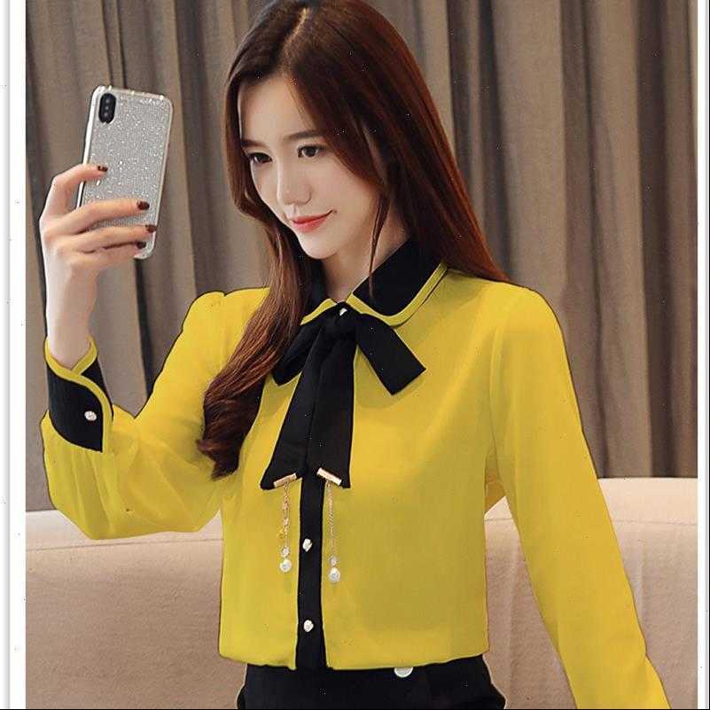women womens shirts spring autumn style chiffon blouses lady casual long sleeve turn down collar bow tie blusas df3151, White
women womens shirts spring autumn style chiffon blouses lady casual long sleeve turn down collar bow tie blusas df3151, White