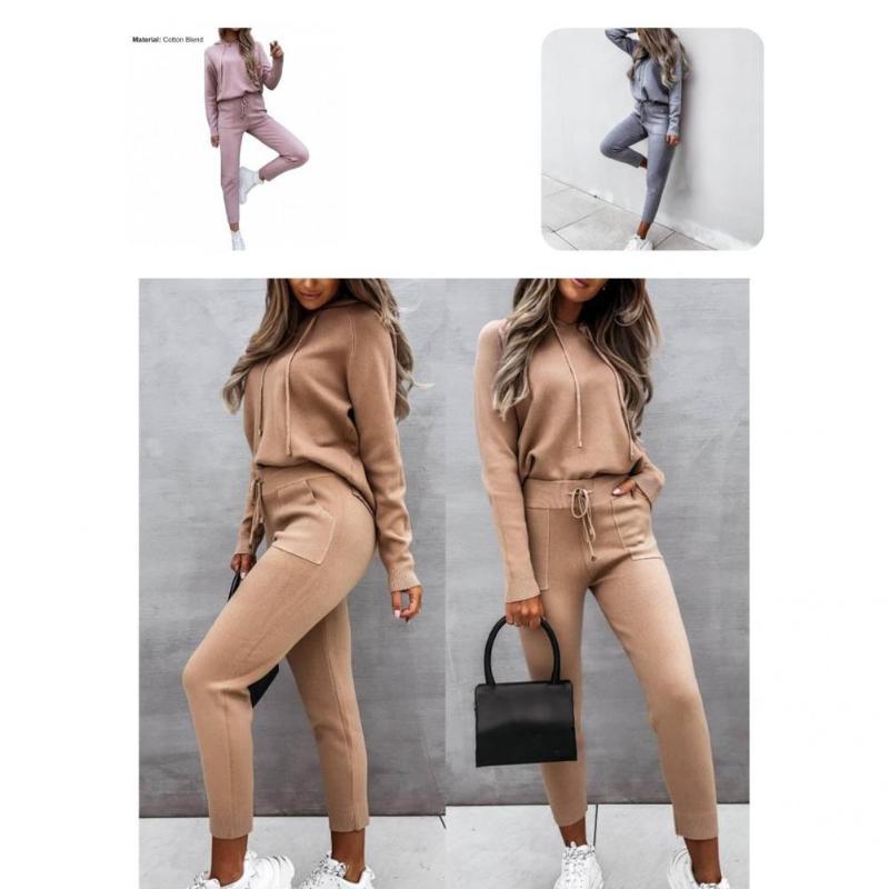 Gym Clothing 1 Set Lady Hoodie Suit Fashionable Simple Stretchy Women Casual Sweatsuit For Daily Wear Autumn Tracksuit Sweatshirt, Grey
Gym Clothing 1 Set Lady Hoodie Suit Fashionable Simple Stretchy Women Casual Sweatsuit For Daily Wear Autumn Tracksuit Sweatshirt, Grey
