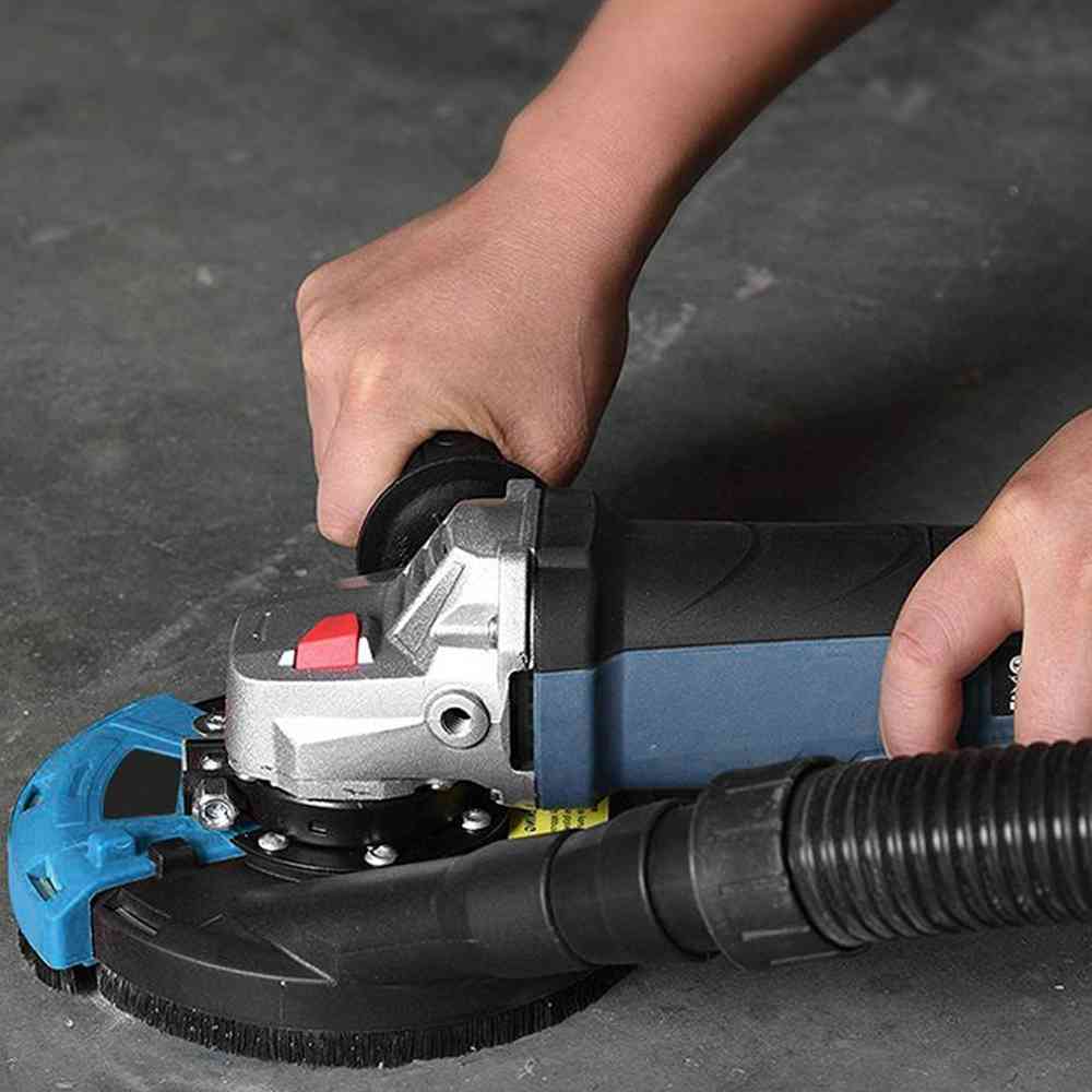 5/7 Inch Universal Angle Mill Dust Cover Dust Aspiration Shroud Adjustable Surface Grinding Dust Cover Tools Hand Angle Grinder