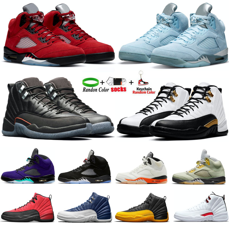 Basketball Shoes Men 5s Bluebird Black Metallic Oreo Raging Bull UNC 12s Bulls Reverse Flu Game Royalty Taxi Mens Athletic Sneakers Trainers, Dark grey
Basketball Shoes Men 5s Bluebird Black Metallic Oreo Raging Bull UNC 12s Bulls Reverse Flu Game Royalty Taxi Mens Athletic Sneakers Trainers, Dark grey