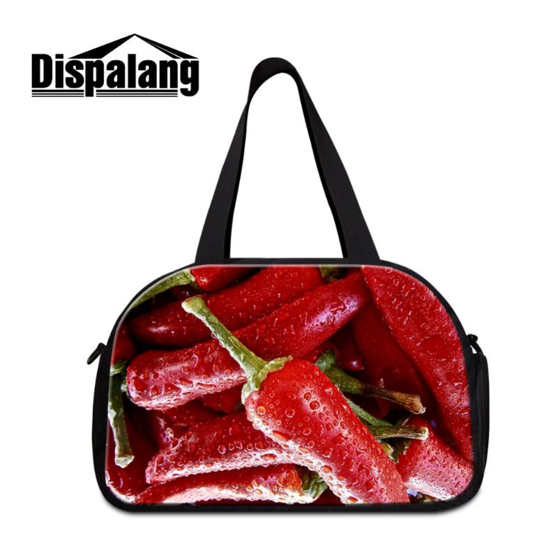 Duffel Bags Dispalang Men Travel Handbag Hor Chili Print Luggage Large Capacity Women Duffle Bag Folding Shoes Pocket
Duffel Bags Dispalang Men Travel Handbag Hor Chili Print Luggage Large Capacity Women Duffle Bag Folding Shoes Pocket