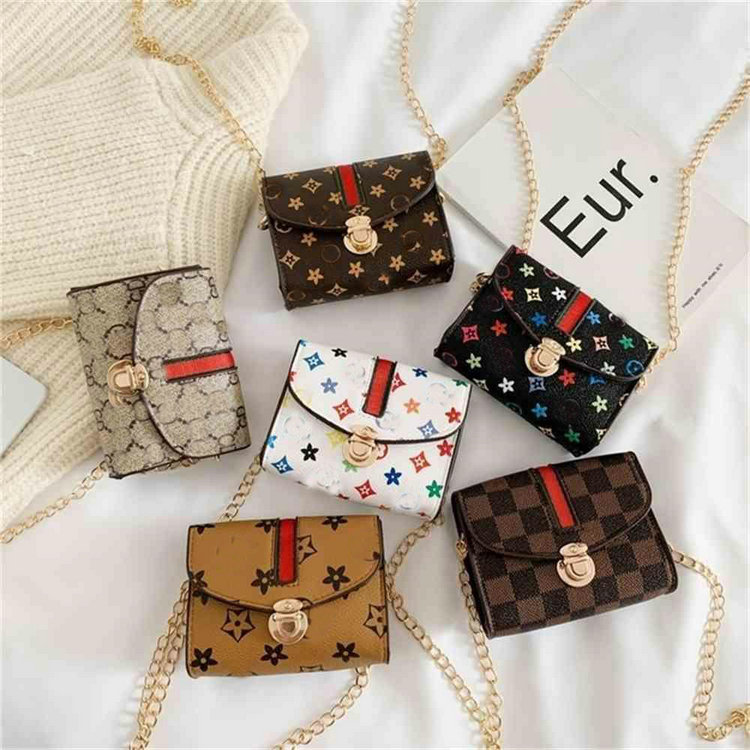PU Leather Print Kids Handbag Fashion Designer Flower Square Girl Princess Messenger Bag Accessories Mini Purse Wallet, Black
PU Leather Print Kids Handbag Fashion Designer Flower Square Girl Princess Messenger Bag Accessories Mini Purse Wallet, Black