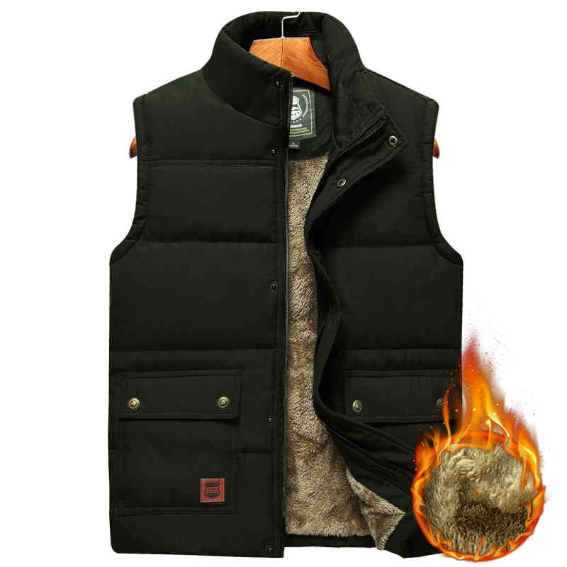 Men's Large Size Clothing Winter Vest Jackets Sleeveless Coat Fur Fashion Big Size 8xl Male Warm Waistcoat Fleece Vest Men 210518, Khaki
Men's Large Size Clothing Winter Vest Jackets Sleeveless Coat Fur Fashion Big Size 8xl Male Warm Waistcoat Fleece Vest Men 210518, Khaki