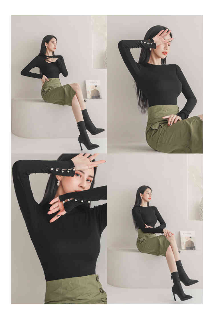 Skirt Suits Full Sleeve Zip Coat +Temperament Slim High Waist Skirts Solid Casual Vintage 2 Pieces Set 210506