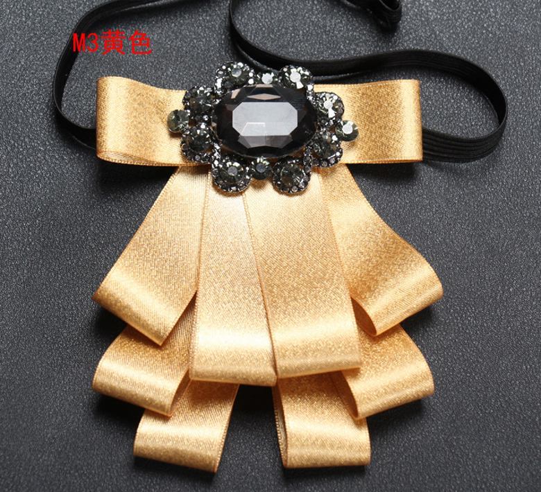 Groom Ties & Cummerbunds 9 Color Formal Men Ribbon Double-Layer Collar Flower With Crystal Decoration Man Wedding Bow Tie Necktie, Chocolate
Groom Ties & Cummerbunds 9 Color Formal Men Ribbon Double-Layer Collar Flower With Crystal Decoration Man Wedding Bow Tie Necktie, Chocolate