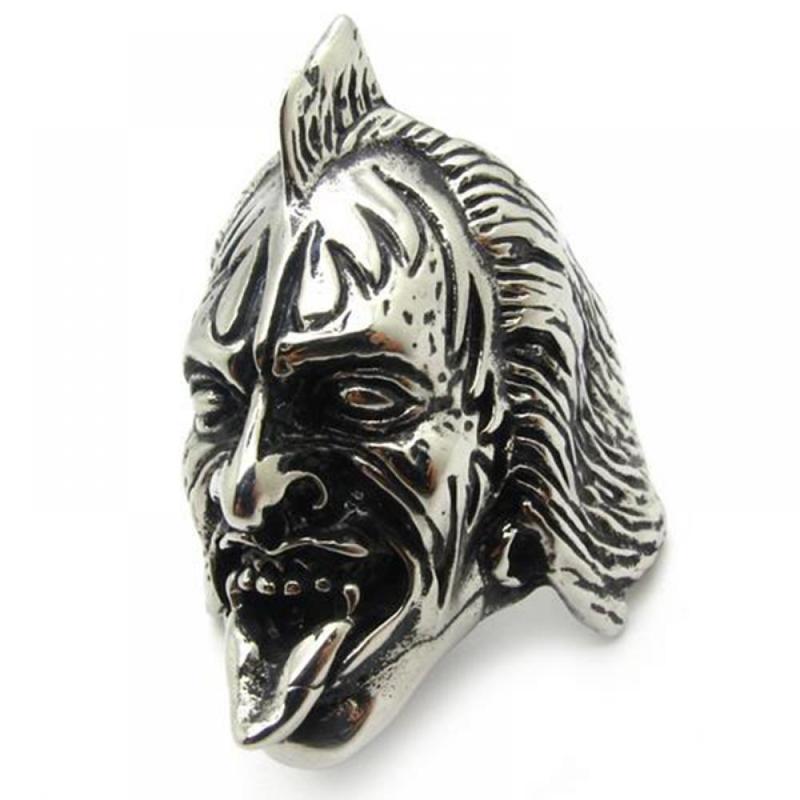 Rock Band Cool Ring The Demon Devil Gene Simmons Stainless Steel Men's Party Gift Rings For Men Male Cluster 
Rock Band Cool Ring The Demon Devil Gene Simmons Stainless Steel Men's Party Gift Rings For Men Male Cluster