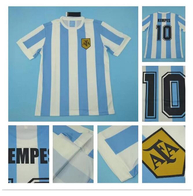 1978 Argentina Retro Soccer Jerseys Kempes CANIGGIA Maradona 78 Vintage Football Shirts Classic home Camisetas de Futbol
1978 Argentina Retro Soccer Jerseys Kempes CANIGGIA Maradona 78 Vintage Football Shirts Classic home Camisetas de Futbol