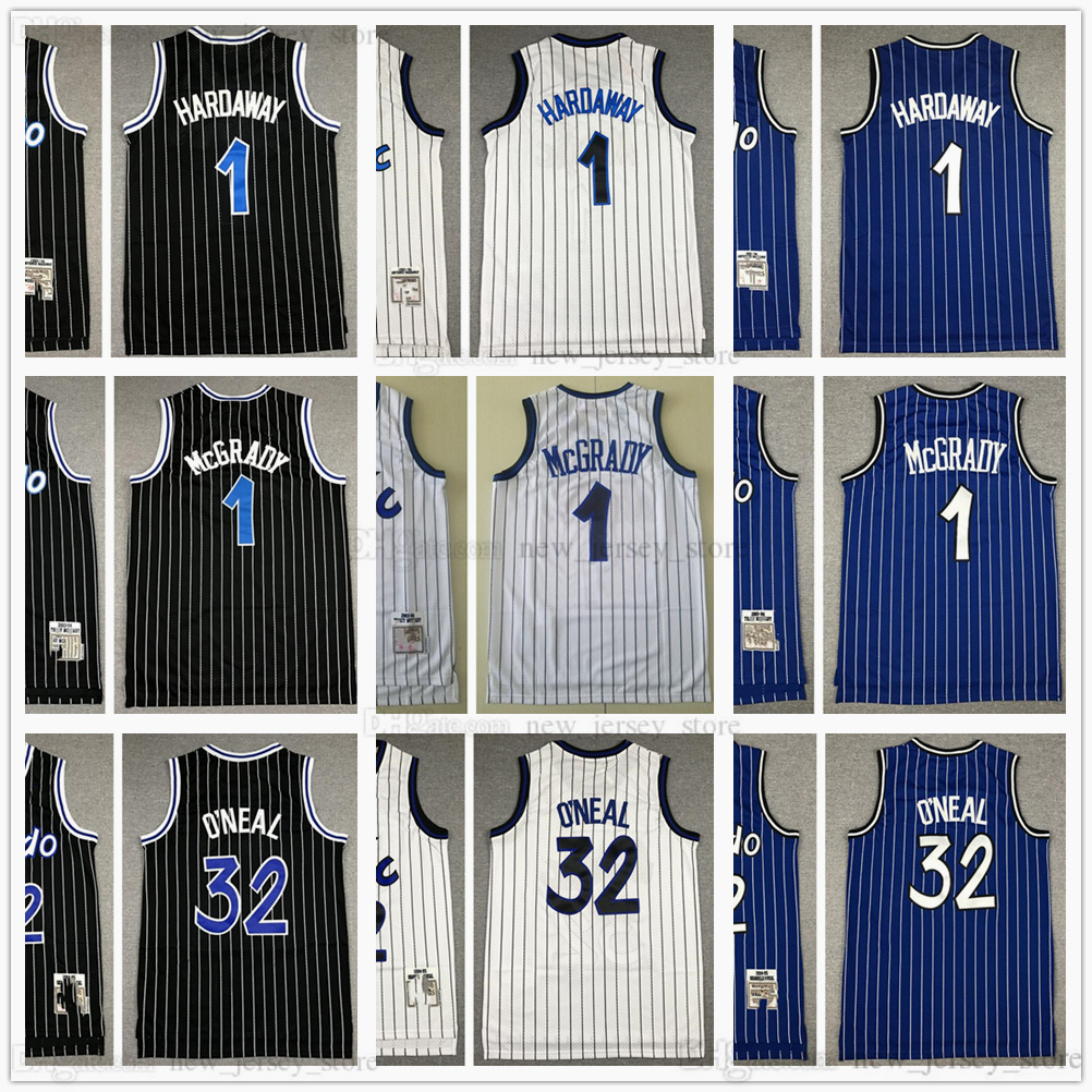 Mitchell and Ness Retro 03-04 Basketball Tracy 1 McGrady Jerseys Stitched Penny 93-94 Hardaway Jersey White Black Blue Stripe Vintage 94-95, Black;red
Mitchell and Ness Retro 03-04 Basketball Tracy 1 McGrady Jerseys Stitched Penny 93-94 Hardaway Jersey White Black Blue Stripe Vintage 94-95, Black;red