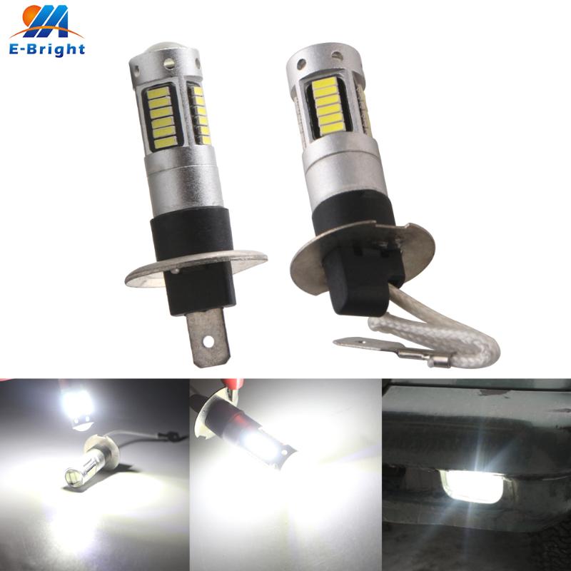 Car Headlights 2-Pack DC12V Fog Light H1 H3 4014 30 SMD 600LM Led Auto Styling Signal Day Running Driving 8000K White
Car Headlights 2-Pack DC12V Fog Light H1 H3 4014 30 SMD 600LM Led Auto Styling Signal Day Running Driving 8000K White