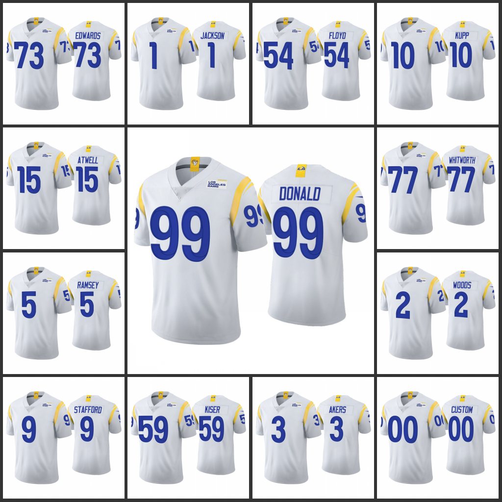 Los AngelesRamsMen #9 Matthew Stafford 3 Cam Akers 10 Cooper Kupp 99 Aaron Donald 2 Robert Woods Women Youth White Vapor Limited Alternate Jersey
Los AngelesRamsMen #9 Matthew Stafford 3 Cam Akers 10 Cooper Kupp 99 Aaron Donald 2 Robert Woods Women Youth White Vapor Limited Alternate Jersey