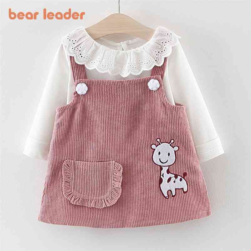 Baby Girl Dress Set T-shirt Tops Cartoon Giraffe Princess Clothes s Long Sleeve 2pcs Suit 210429, Ax1084 yellow
Baby Girl Dress Set T-shirt Tops Cartoon Giraffe Princess Clothes s Long Sleeve 2pcs Suit 210429, Ax1084 yellow