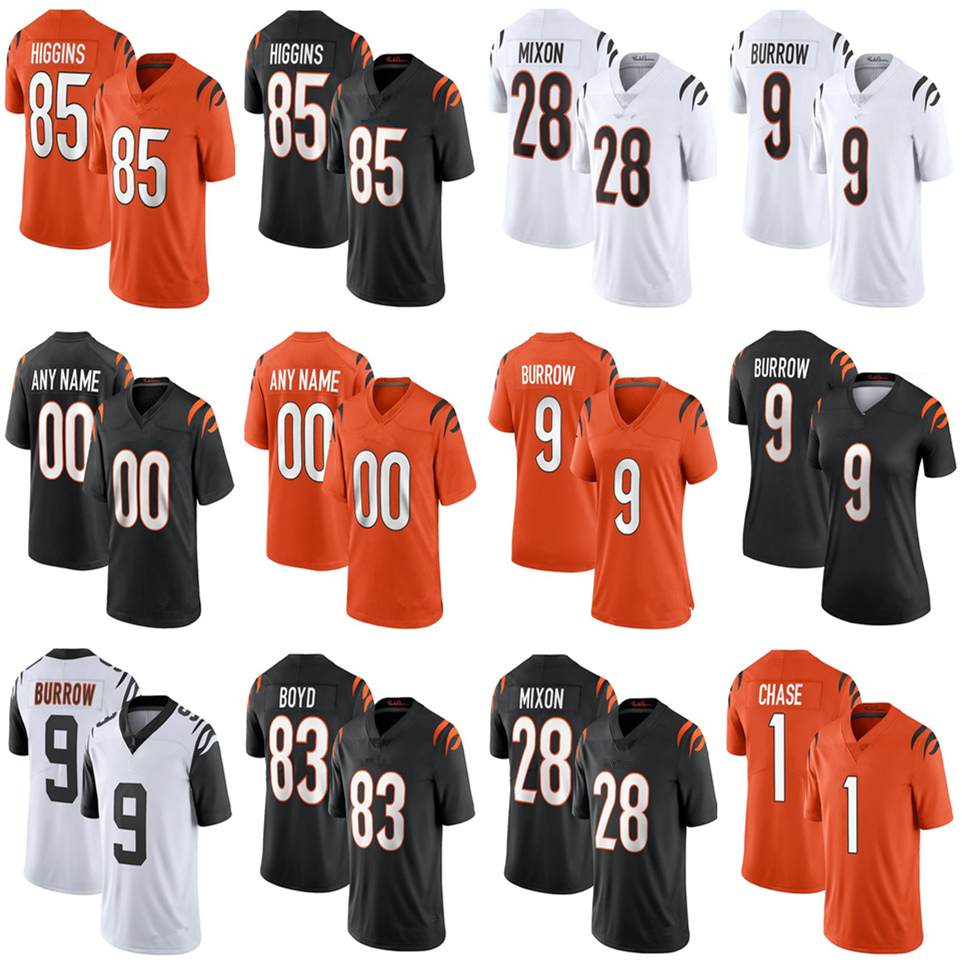 1 Ja'Marr Chase 9 Joe Burrow 28 Mixon 85 Tee Higgins Custom Football Jerseys 30 Jessie Bates III Cincinnatis Giovani Bernard Tyler Boyd Logan Wilson Bengal Vonn Bell, My store(aryahome)
1 Ja'Marr Chase 9 Joe Burrow 28 Mixon 85 Tee Higgins Custom Football Jerseys 30 Jessie Bates III Cincinnatis Giovani Bernard Tyler Boyd Logan Wilson Bengal Vonn Bell, My store(aryahome)