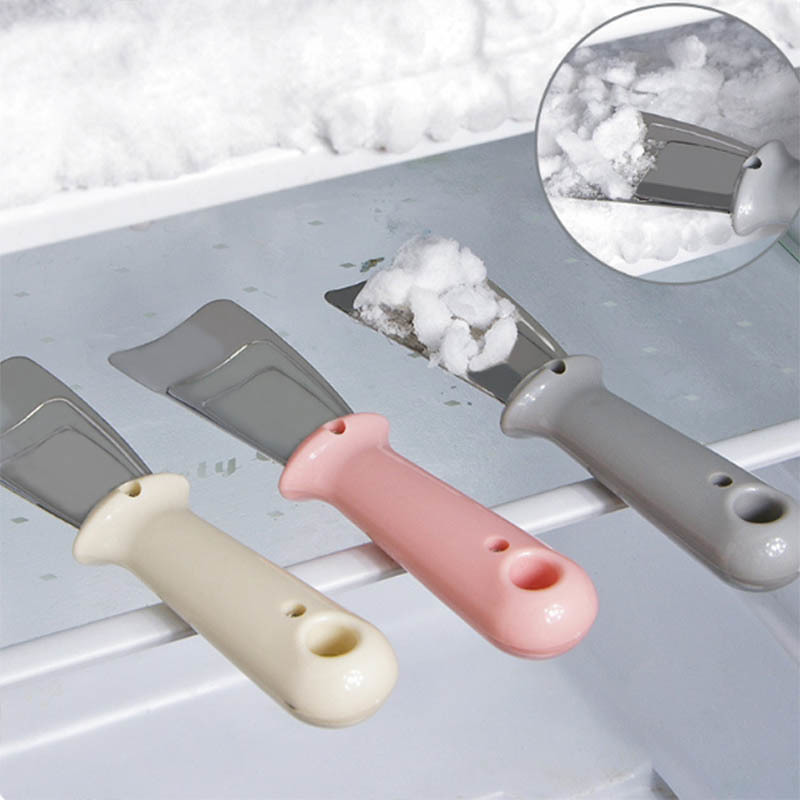 Useful Kitchen Cleaning Gadget Portable Freezer Ice Scraper Defrosting Shovel Ices Removal Deicers Stainless Steel