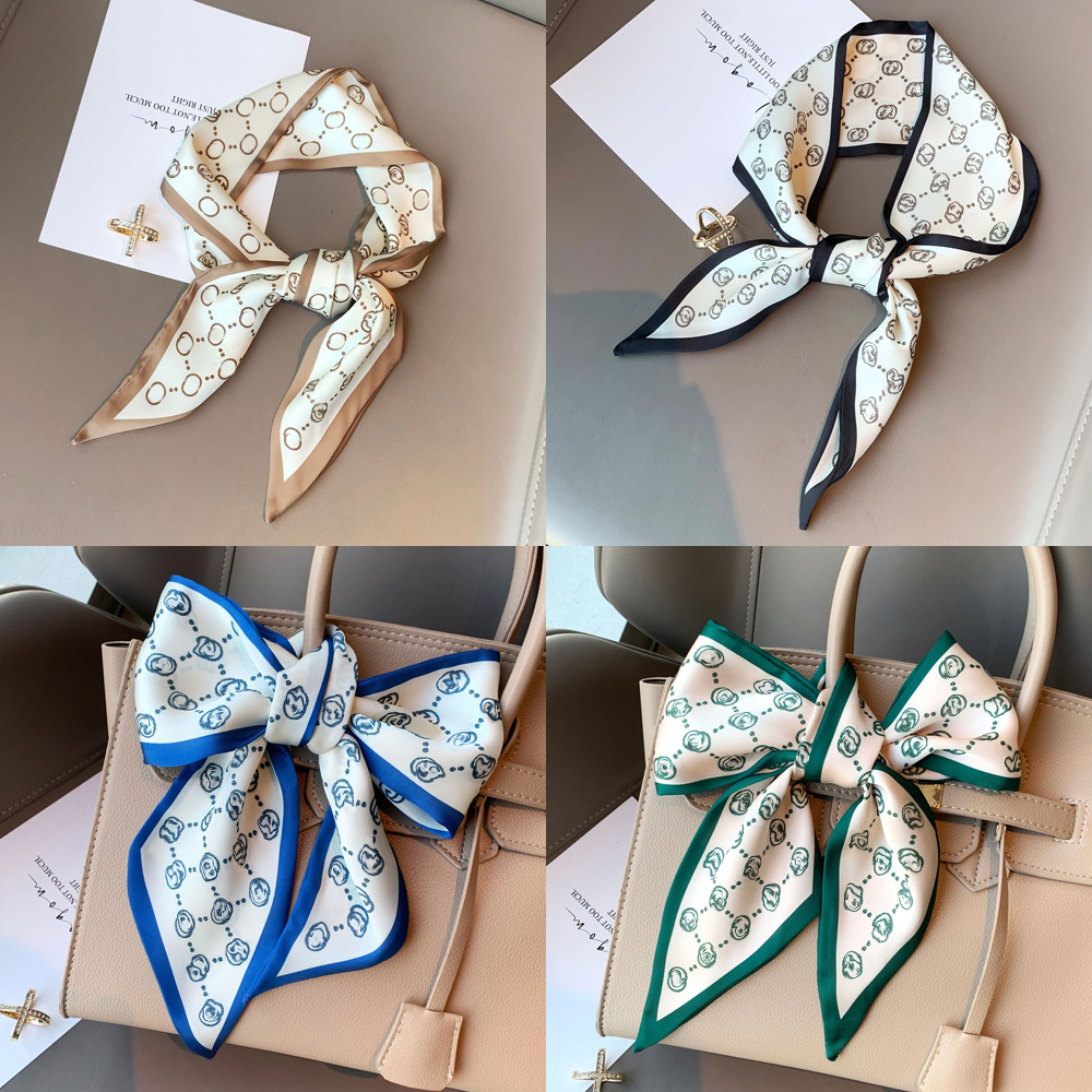 22ss 19style 100*9cm Bag Handle Scarf Letters Grid Print Fine Narrow Long Small Silk Scarves Fashion Brand Designer Charm Women Hair Ribbon Bind Neckerchief
22ss 19style 100*9cm Bag Handle Scarf Letters Grid Print Fine Narrow Long Small Silk Scarves Fashion Brand Designer Charm Women Hair Ribbon Bind Neckerchief