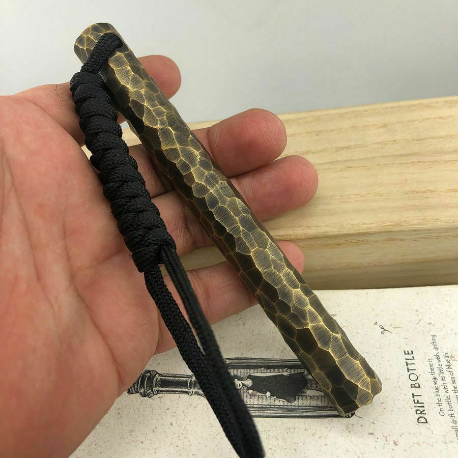 Solid Brass Stick Hand Pieces EDC Tool Pendant Survival Escape Kubaton Tools Factory Direct Sales OT70
Solid Brass Stick Hand Pieces EDC Tool Pendant Survival Escape Kubaton Tools Factory Direct Sales OT70