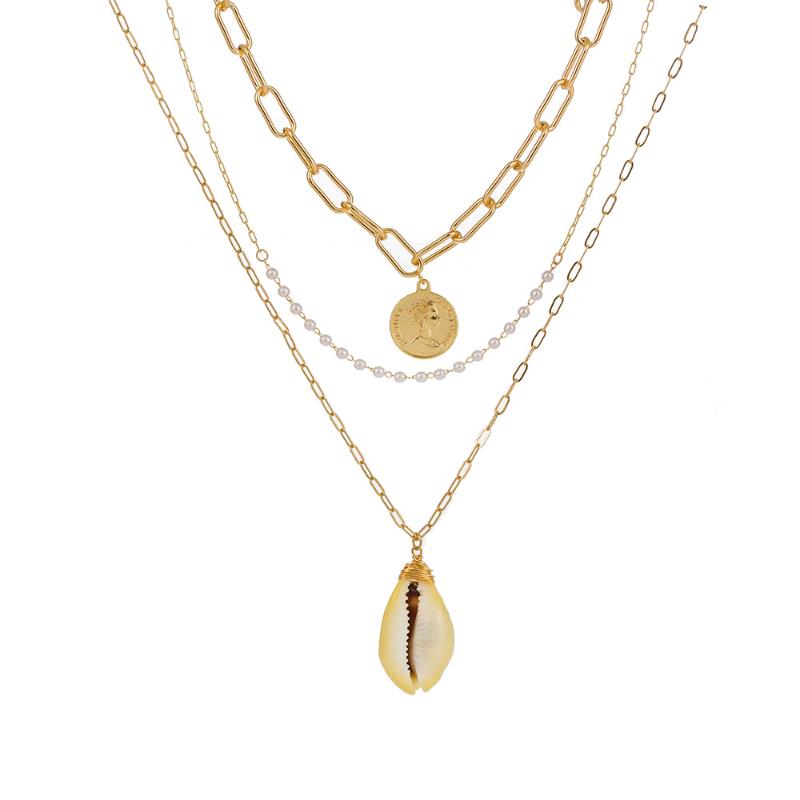 Pendant Necklaces Drop Shell Pearls & Pendants Set For Women Vintage Charm Gold Necklace Bohemian Jewelry Gift Wholesale
Pendant Necklaces Drop Shell Pearls & Pendants Set For Women Vintage Charm Gold Necklace Bohemian Jewelry Gift Wholesale