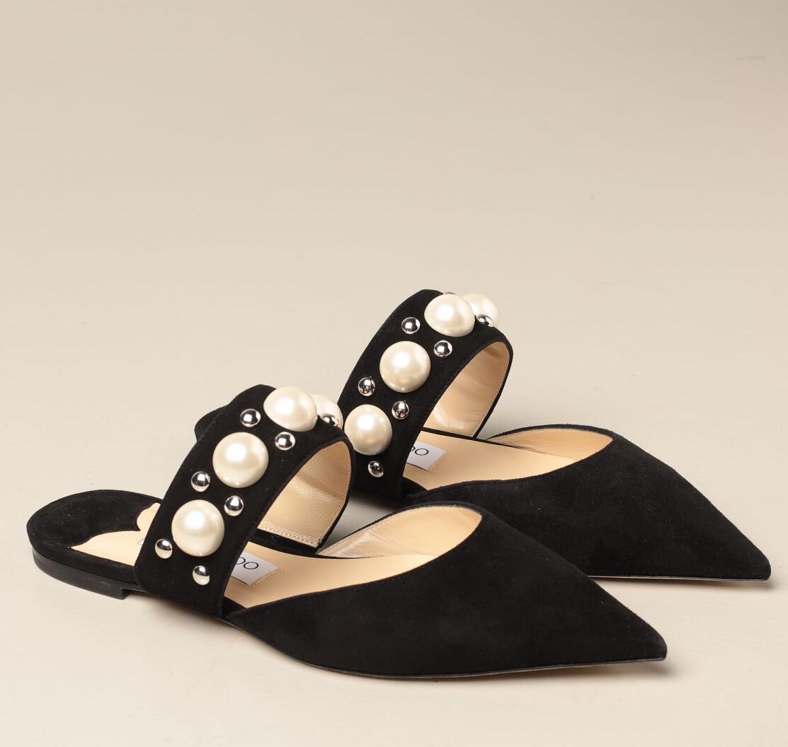 Summer Women's Basette Sandals Flat,Nice Lady Pointed Toe Slippers Easy-wear Flip Flops Pearls&Studs Strap Beach Casual Walking Slides Shoes
Summer Women's Basette Sandals Flat,Nice Lady Pointed Toe Slippers Easy-wear Flip Flops Pearls&Studs Strap Beach Casual Walking Slides Shoes