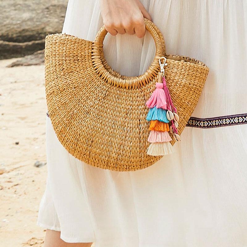 Keychains Shell Pendants Contrasting Bag Accessories Fashion Colorful Tassel Keychain Ornaments Portable Decorative Fringed
Keychains Shell Pendants Contrasting Bag Accessories Fashion Colorful Tassel Keychain Ornaments Portable Decorative Fringed