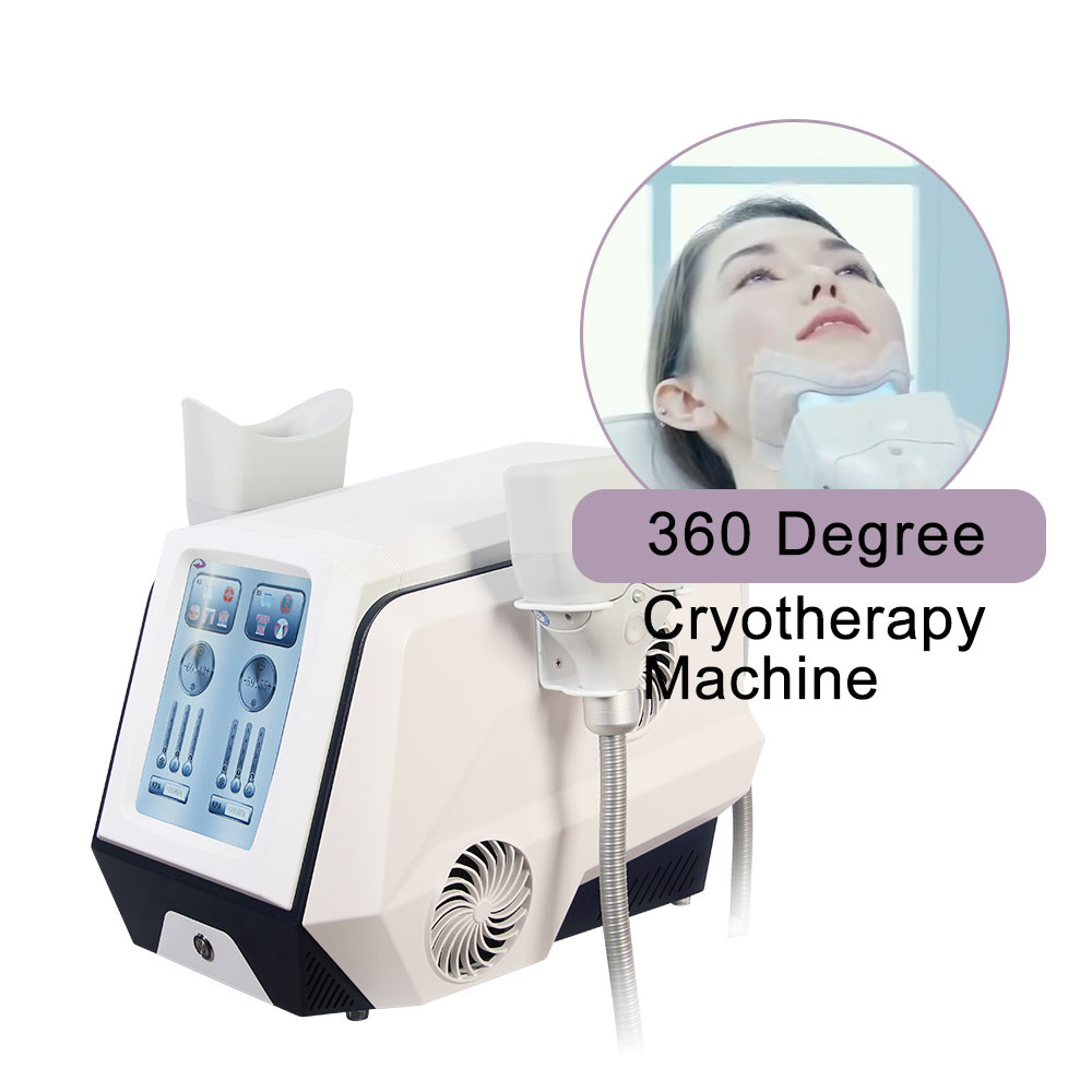Professional Cold Fat Removal Machine Lipo Cellulite Removal 360 Silicone Vacuum Cryo Body Slimming Machine