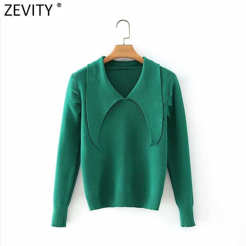 Zevity Women Fashion Turn Down Collar Solid Knitting Sweater Female Chic Pleats Puff Sleeve Casual Slim Pullovers Tops S641 210603, Fxjc s641m
Zevity Women Fashion Turn Down Collar Solid Knitting Sweater Female Chic Pleats Puff Sleeve Casual Slim Pullovers Tops S641 210603, Fxjc s641m