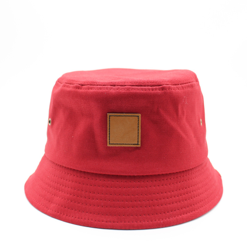 Fashion Bucket Hat For Men Vintage Women Hip Hop Hats Solid Color Fisherman Buckets Cap High Quality 7 Colors 2022